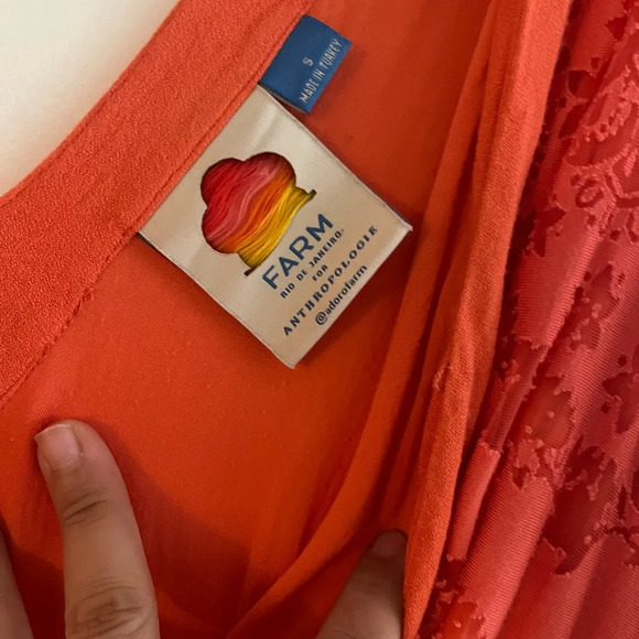 Anthropologie Farm Rio Devore Lace Maxi Dress - Picture 5 of 5